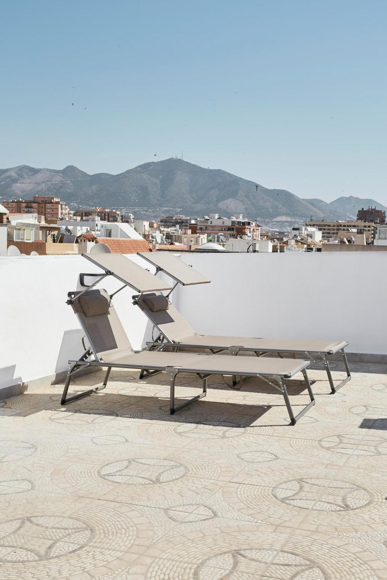 City Center Penthouse With Solarium 2 Minutes From The Beach Fuengirola Eksteriør billede